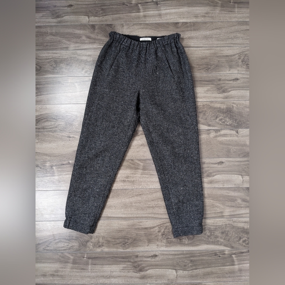 Aritzia Babaton Dexter Pant Black Twill Size XXS
